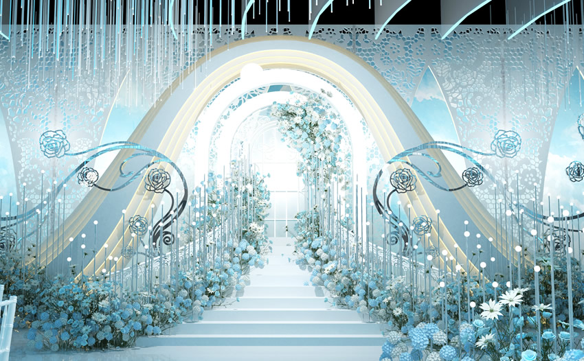 昆玉釡香烙馍村水晶厅效果展示